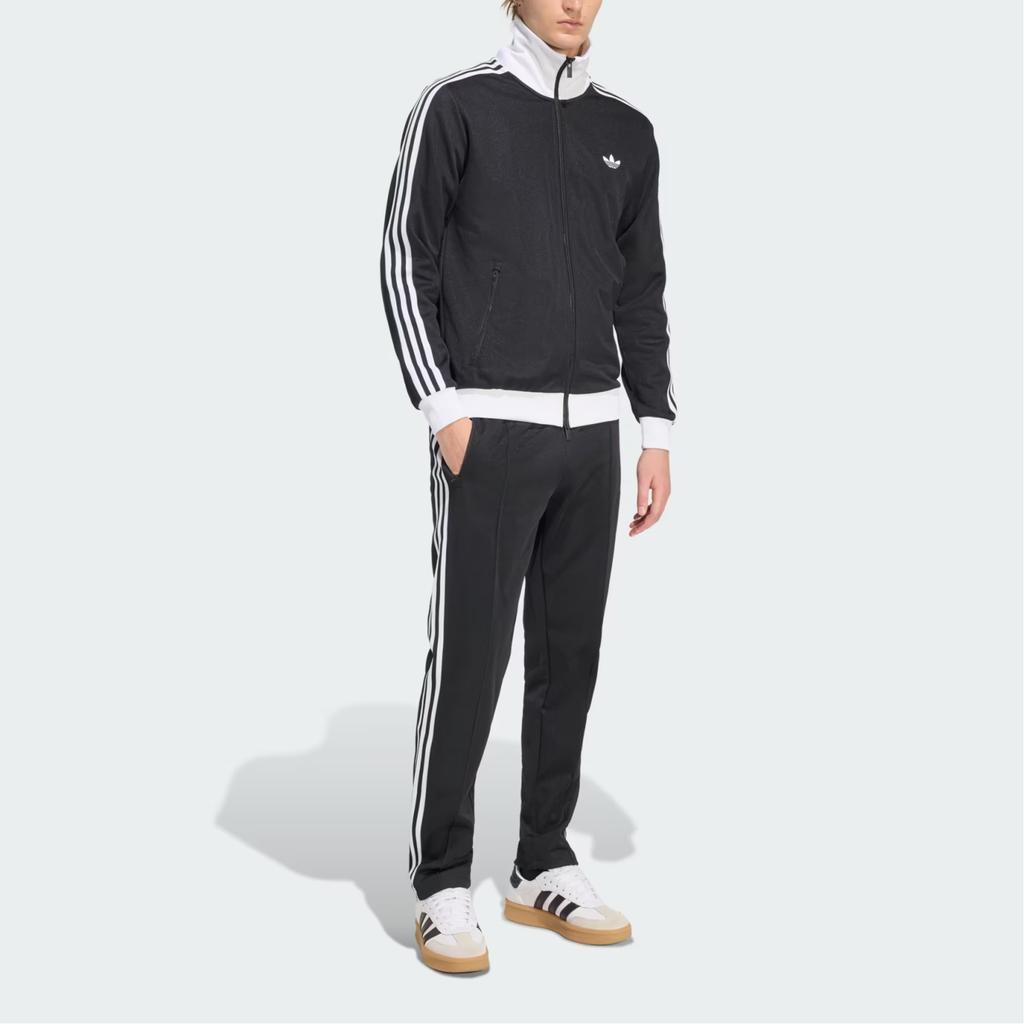 adidas Оригиналы Серия Adicolor FW25 Спортивная Удобная Приятная к коже Воротник-стойка Приталенный Пиджак Мужские куртки KE3527