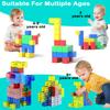 Детский набор для самостоятельного изготовления магнитных кубиков, строительные блоки, обучающие игрушки, магнитная геометрия, сборочные блоки, подарок для детей, строительные игрушки