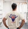 Футболка в стиле ретро-родео Coors, футболка Coors Banquet