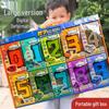 Number Transforming Robot Toy Set for Kids: 0-9 Educational Assembly for Elementary Students
