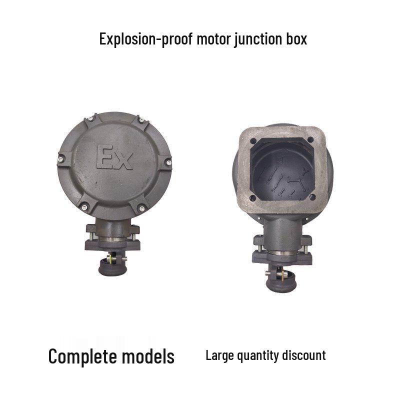 Explosion-Proof Flameproof Motor Junction Box with Cable Gland and Switch