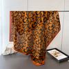 Xiangyun Satin Imitation Silk Printing Large Square Scarf Silk Scarf Versatile Shawl Headscarf Neck Protection Scarf