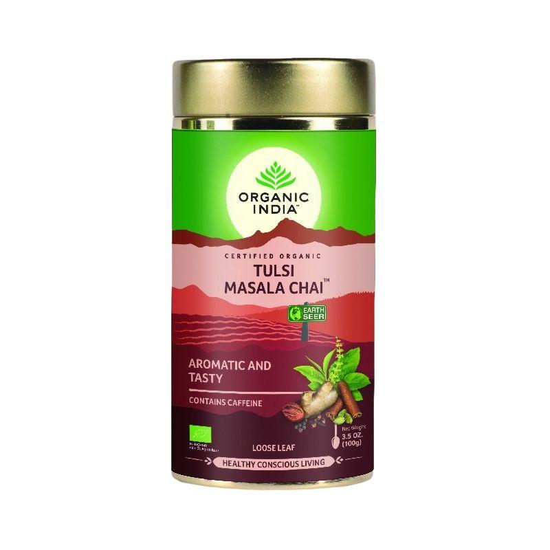 Tulsi Masala Chai (100 G), Tulsi Masala Chai Organic India