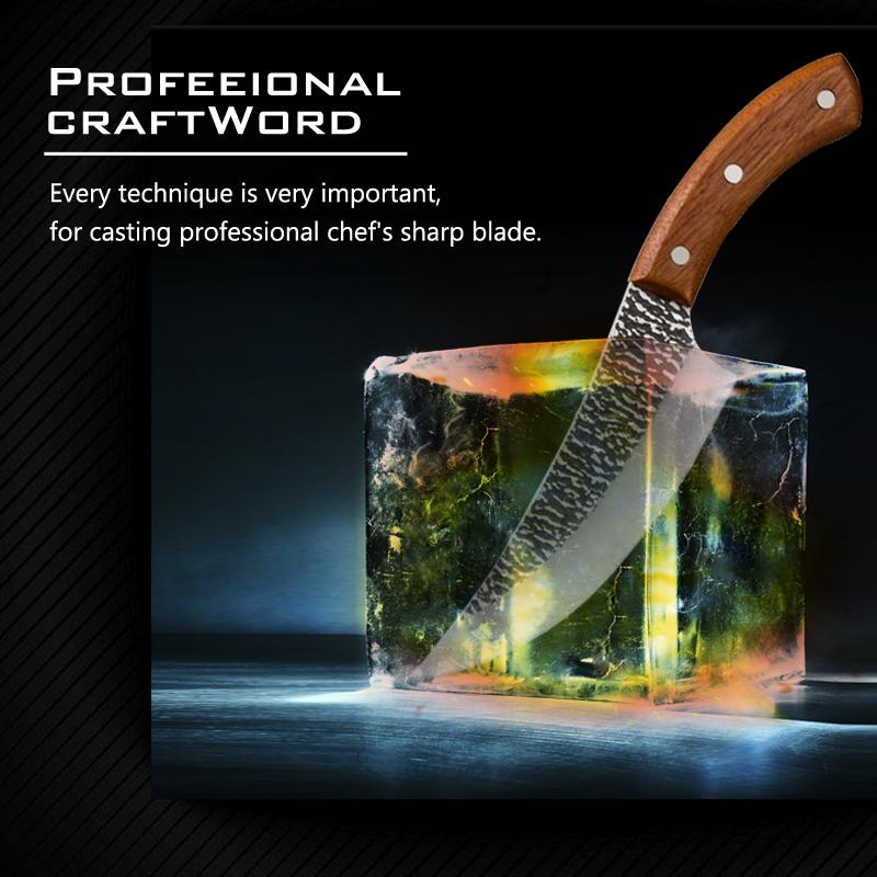 5 Inch 6 Inch 7 Inch Stainless Steel Kitchen Deboning Knife Slicing Knife Butcher Knife