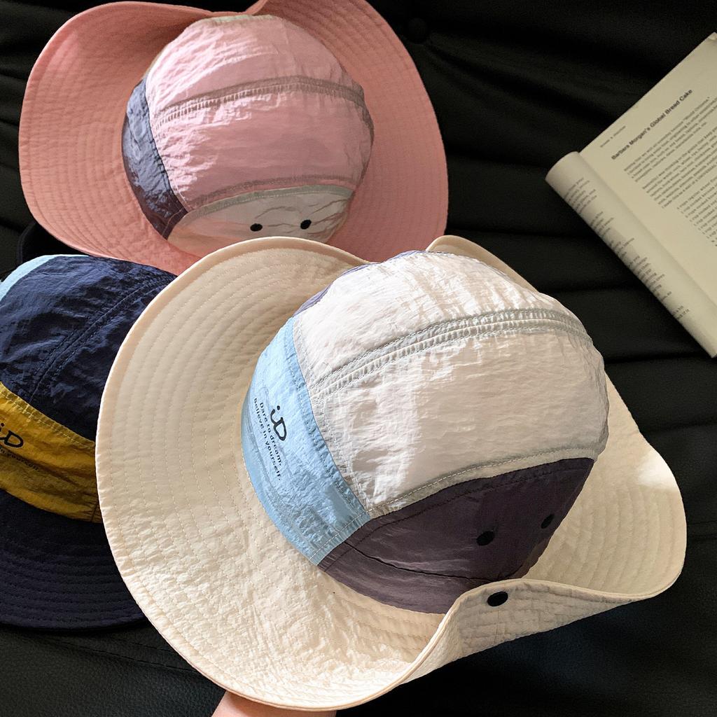 Japanese-style retro mountain-style quick-dry fisherman hat for women, suitable for outdoor hiking, mountaineering, and fishing, makes the face look