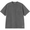 Carhartt WIP SS26 Весна/Лето Футболка с карманом Torion Свободная Стирка Винтажное ощущение Круглый вырез Короткий рукав Футболка Унисекс Топы I035957-89-B7