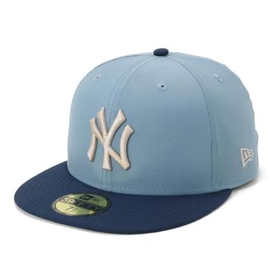 Кепка New Era 59FIFTY 14693453 NER36C0545 MLB New York Yankees NY Сапфировый Винтажный Нейлон Эксклюзивная Кепка ONSPOTZ 5950 Прямой Плоский Козырек Стильный Уличный Бренд