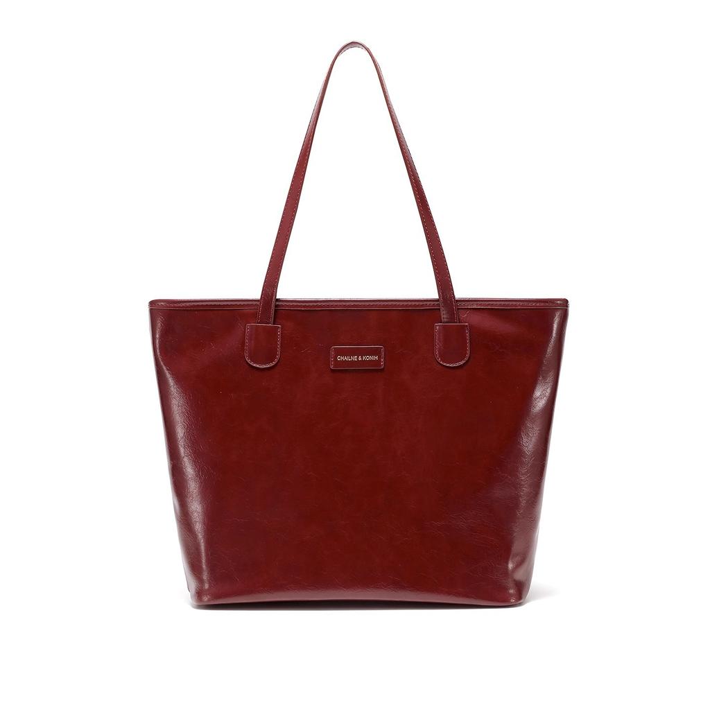 Retro Large-capacity Bag, Women's Niche Tote Bag, Versatile and Simple Single-shoulder Armpit Bag