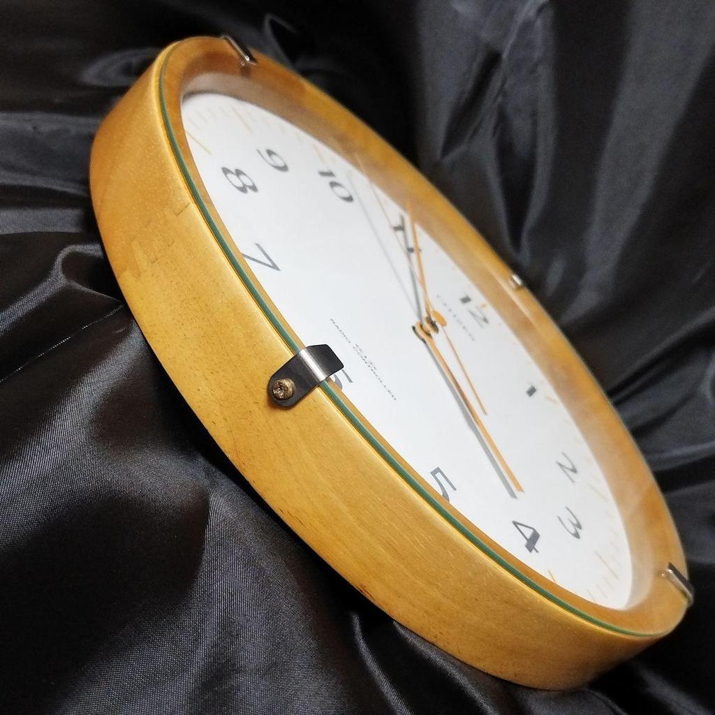 Used Citizen Radio-controlled Wall Clock Round