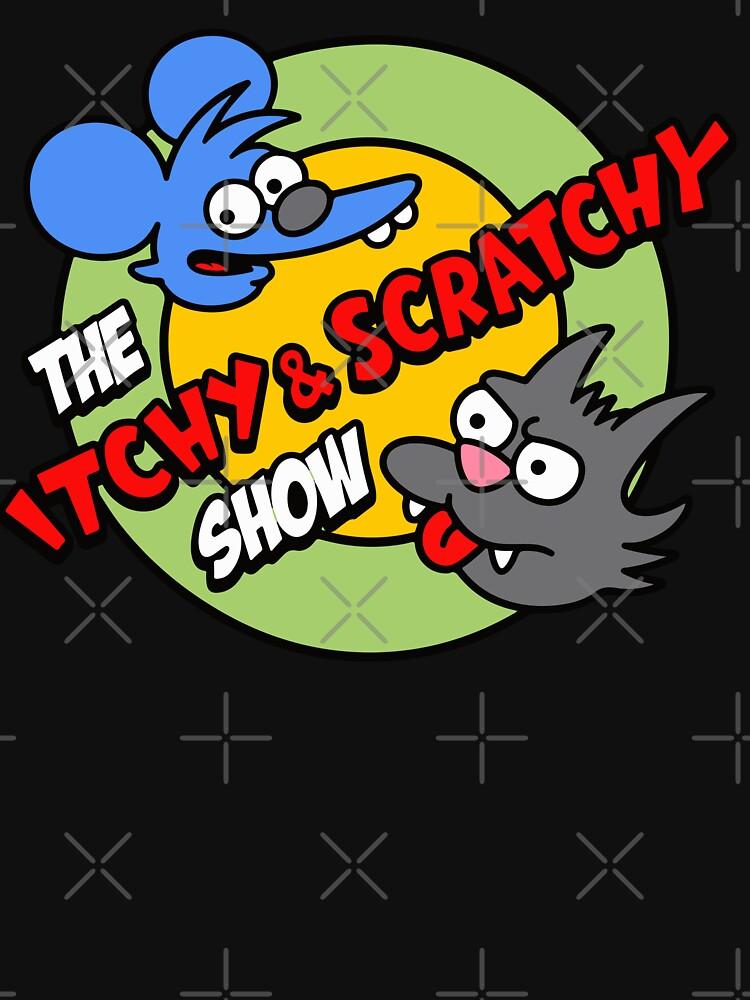 Tom & Jerry The Itchy & Scratchy Show Classic T-Shirt