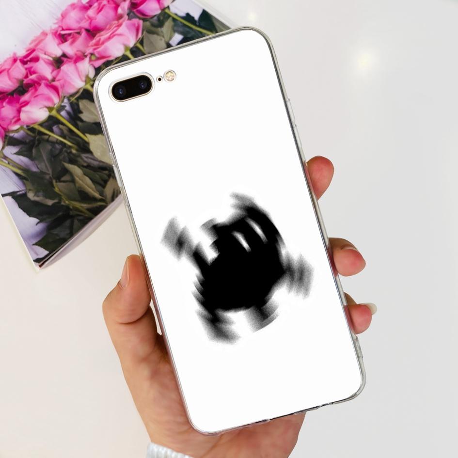 Case For Apple iPhone 7 8 Plus Cover Cute Butterfly Flower Silicone Soft Funda Protector Coque For iPhone 7 8 7plus 8plus Bumper