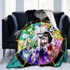Anime Hunter X Hunter Blanket Soft Fleece Bedding 3D Print Quilt Home Sofa Japan Manga Throw Blankets for Boy Kid Children Gifts