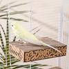 Thickened Parrot Cardboard Platform Double Sided Bird Training Platform  For Grinding Exercise