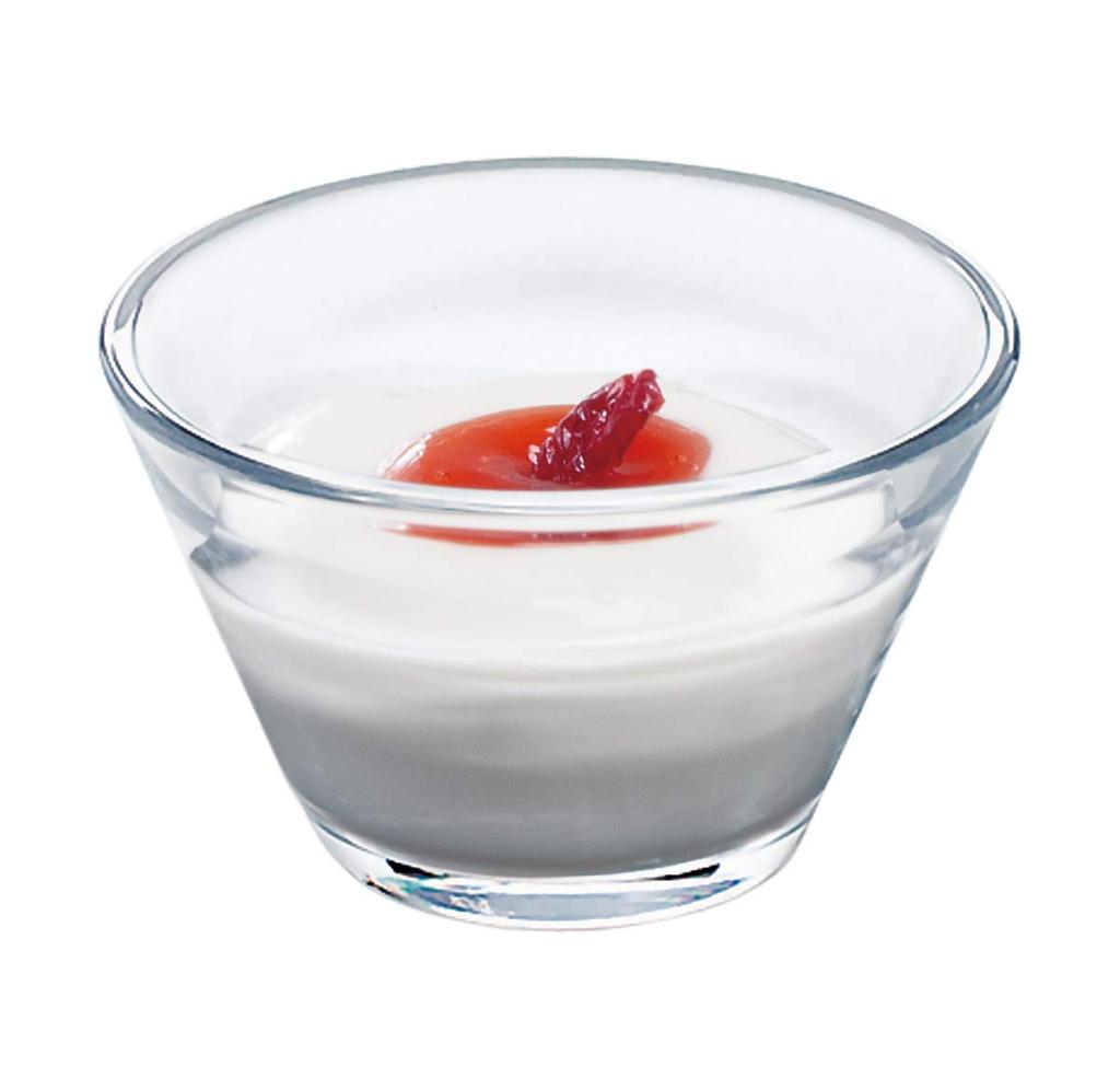 Toyo Sasaki Glass Plate Ruffin Amuse Ball Set of Made in Dishwasher Soba Small Deep Glass Tableware 72, Япония, Безопасный, Дроссель, Чаша, Тарелка, Тарелка,