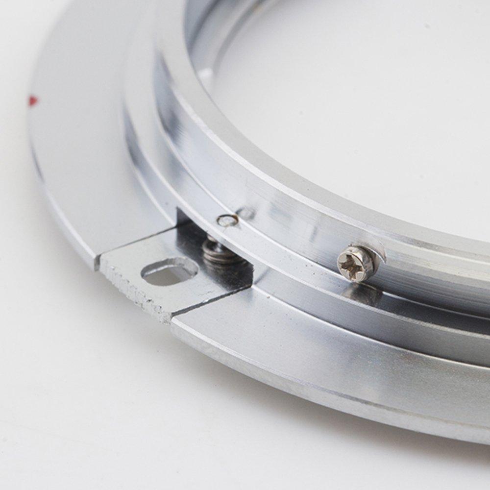 2nd Electronic Adapter for Converting Nikon F Lenses to Canon 600D 550D 500D 40D AF-Type (D) (T3i/X5), (T2i/X4), (T1i/X3), 60D, 60Da, 50D,