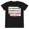 Jaws Unisex Adult No Swimming T-Shirt