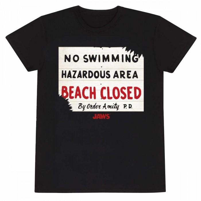 Jaws Unisex Adult No Swimming T-Shirt