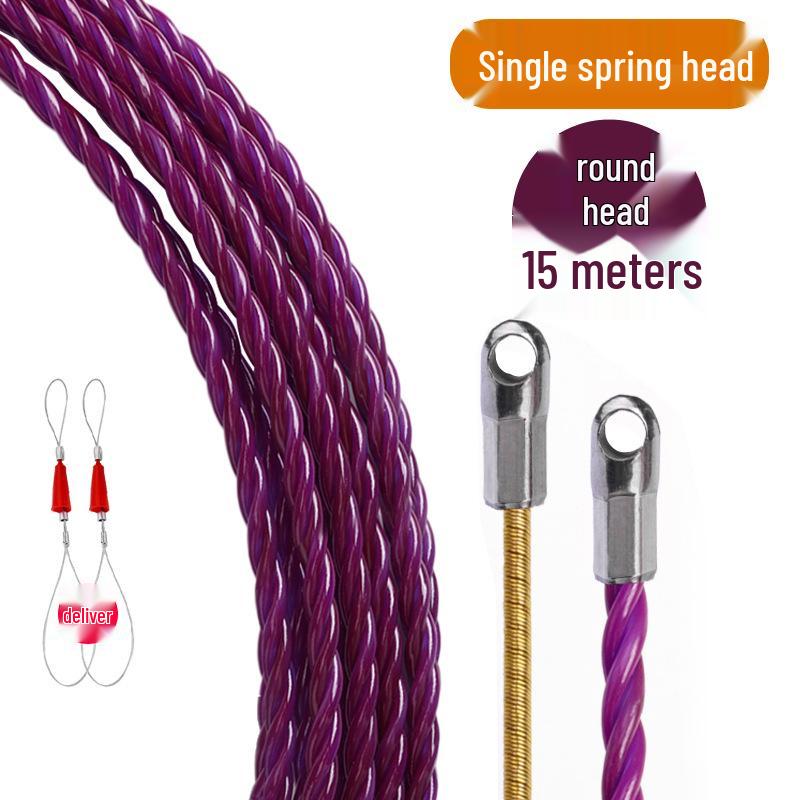 Улучшенный инструмент для протяжки проводов электрика: Утолщенная протяжка для кабеля