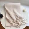 Soft Long Tassel Scarves Warm Fringed Shawls Wrap Winter Cashmere Scarf  Girls