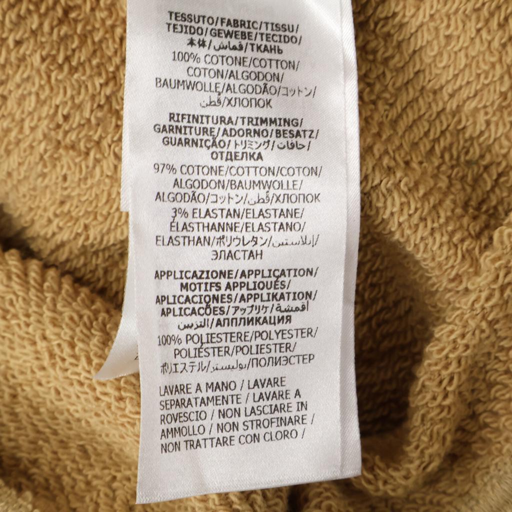 Gucci [Отличное состояние/Сделано в стране/24 Нержавеющая сталь] Толстовка-пуловер с нашивкой GG 756649 M бежевый Б/У