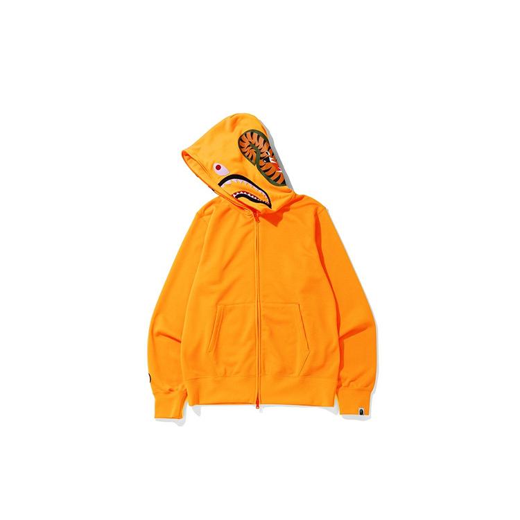 Толстовка Bape с молнией и принтом "Неоновый Акула" 0ZXSWM115007E