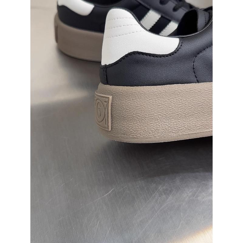 Толстая подошва Новые Круглые Носки Ретро Повседневные Бордовые Туфли Для Женщин