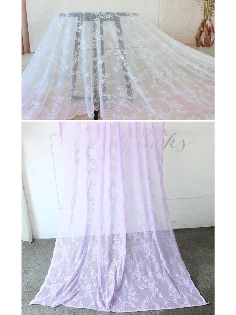 Белая Кружевная Свадебная Скатерть и Ткань для Штор - Французский Кантри Стиль Юбка для Стола с Десертами и Фотозона из Марли.