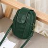 Brand Design PU Leather Crossbody Bag For Women Small Phone Purse Shoulder Bags Crocodile Pattern Women Messenger Pouch Bag