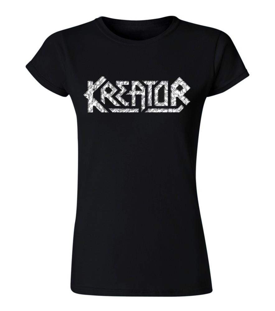 KREATOR Cd Lgo WHITE LOGO Official BABYDOLL SHIRT LAST MED New OOP Phantom Coma Unisex T-Shirt