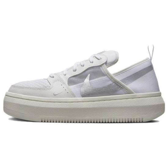 Nike Court Vision Alta Low Белый Металлик Серебристый Ж - CW6536-102