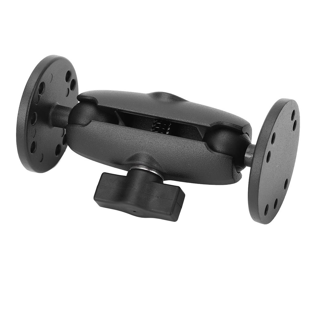 Крепление с двойным шаром 1 дюйм с 2 круглыми пластинами AMPS из алюминиевого сплава, крепление для эхолота с двойным гнездом 3,5 дюйма