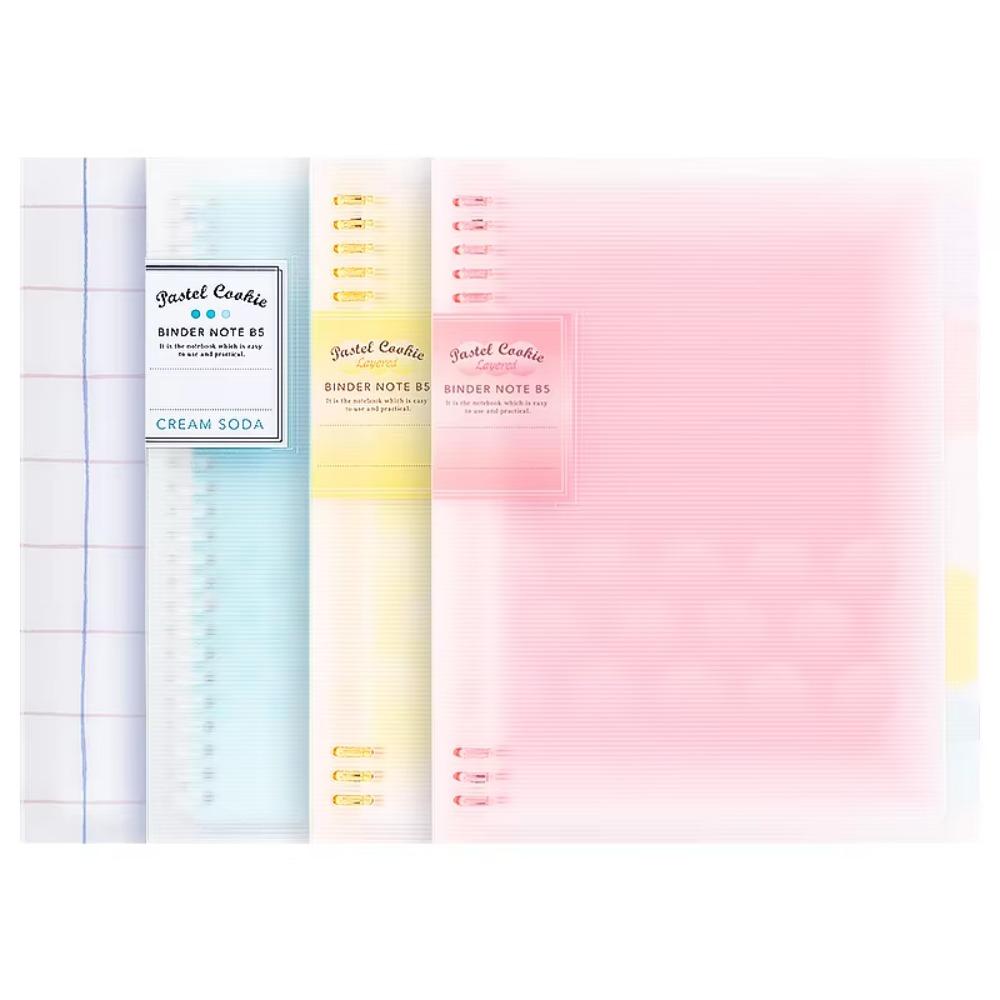 Светлый цвет Дневник Блокнот Обложка PP Записная книжка Канцелярские принадлежности Книга с отрывными листами Школа