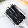 Bowknot Cherry Pattern Air Cushion Hair Brush Portable Detangling Brush  for Women & Girls