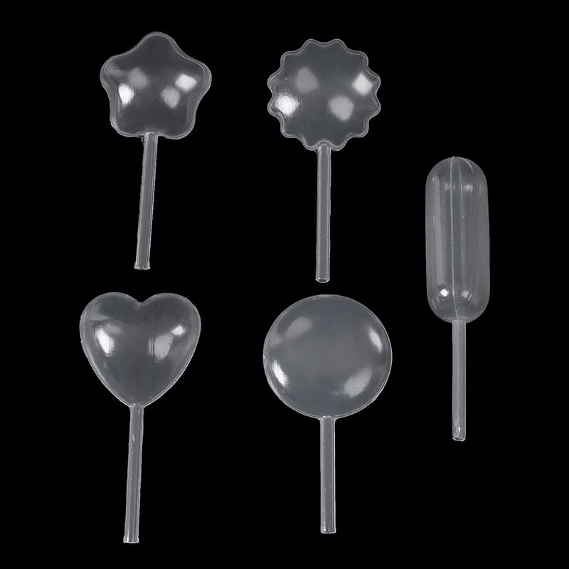 50 шт./упак. капельницы для мороженого, желе, молочного коктейля, соломенная капельница для торта, одноразовые