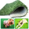 PE Simulated Lawn Artificial Grass Rug Indoor Outdoor Realistic Synthetic Grass with Drainage Holes Low Maintenance Dog Pee Mat Easy To Clean