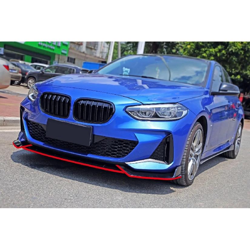 Для BMW 1 серии F40 M-Sport 2019 2020 2021 2022 2023 Передний бампер Сплиттер Губа Защита Защитник Наружные аксессуары для автомобиля BodyKit