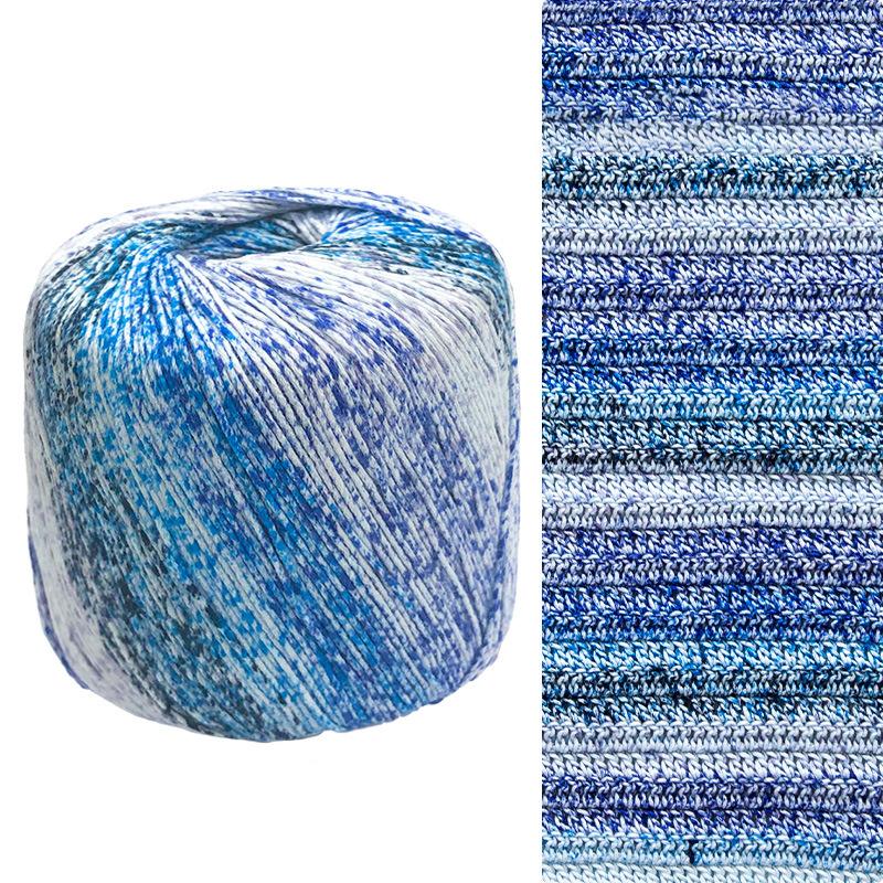 40g Hand Knitted Cotton Yarn Ball For Knitting Doll Hand Woven Crochet Cotton Yarn DIY Dyed Wool Yarn Handcraft Accessories