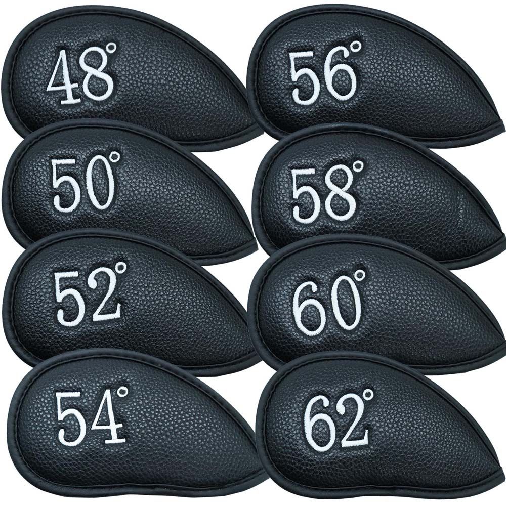 With Number Design Magic Tape Golf Club Cover Spider Head Cover Golf Iron Headcover Golf Headcovers