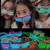 LED Luminous Glasses Halloween Glowing Neon Christmas Party Bril Flashing Light Glow Sunglasses Glass Festival Supplies Costumes