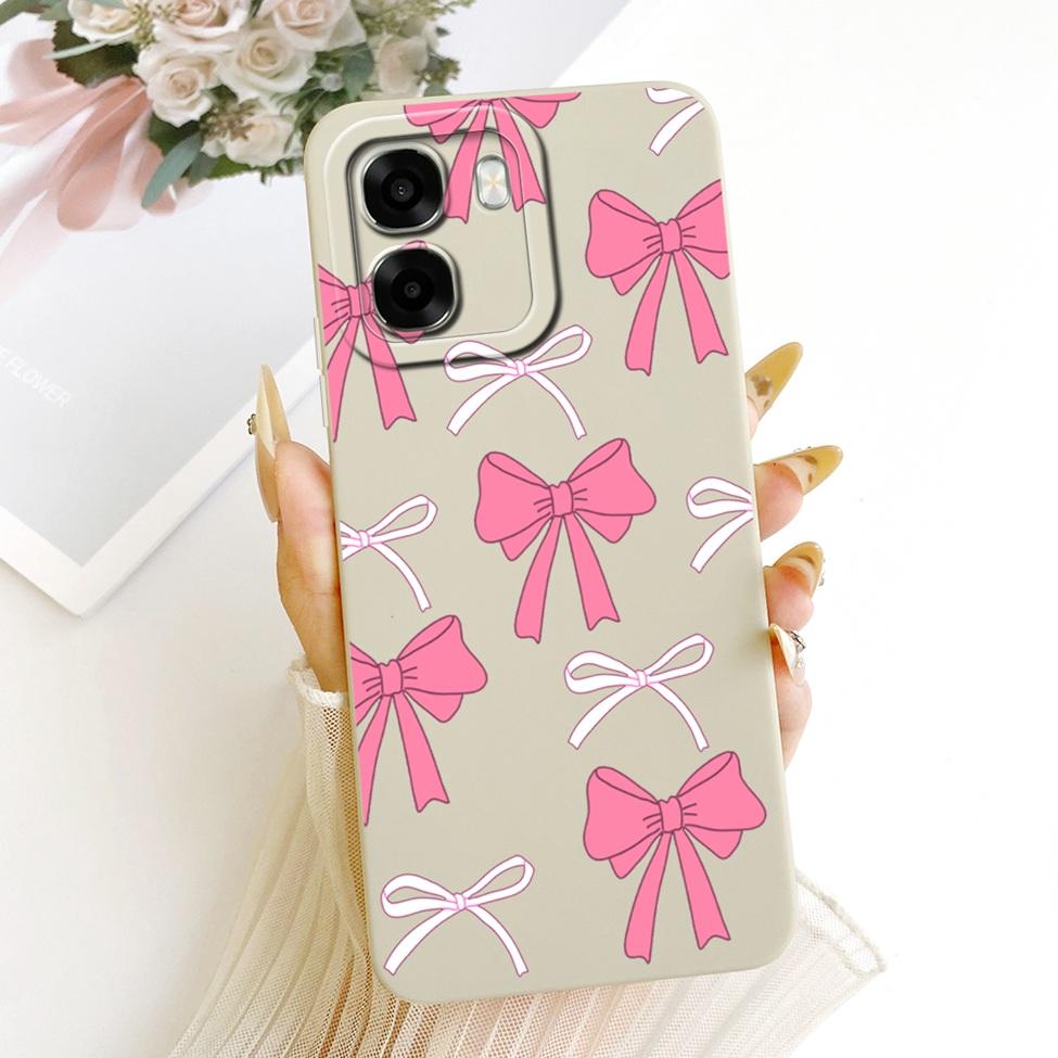 Чехол для телефона Oppo A6x 4G CPH2819 5G CPH2783 Чехол для Oppo A6x Милый Кавайный Роскошный Модный Цветы Крутой Расписной Силиконовый Корпус