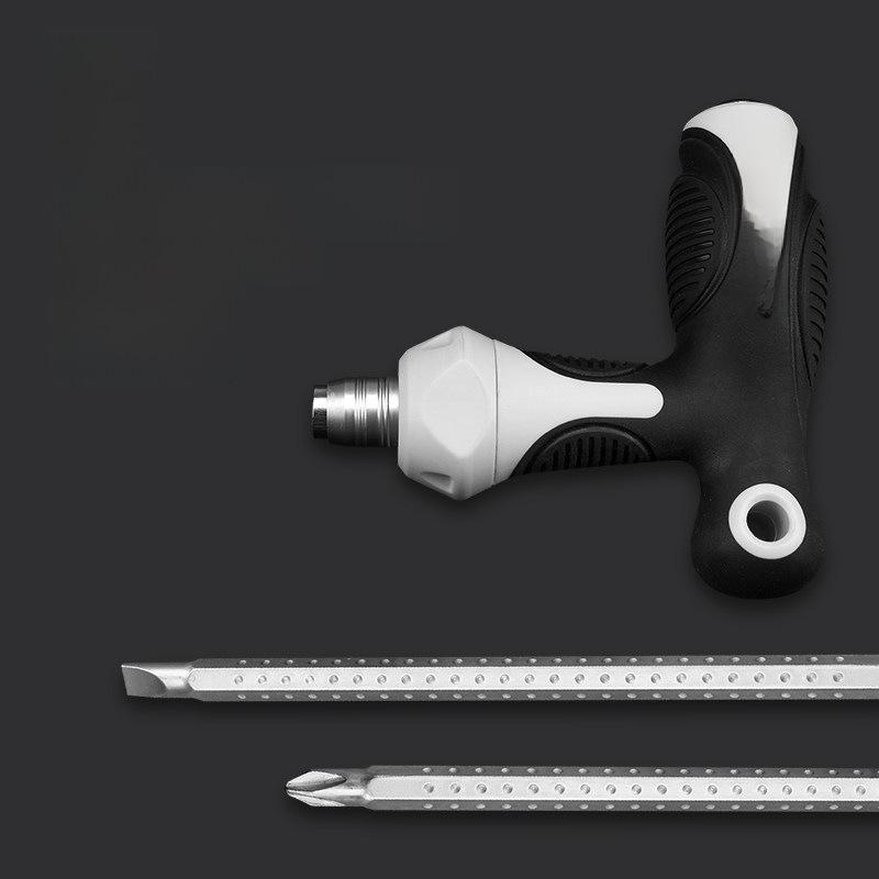 Многофункциональная отвертка двойного назначения Green Forest: Маленький плоский и крестообразный двухголовочный инструмент