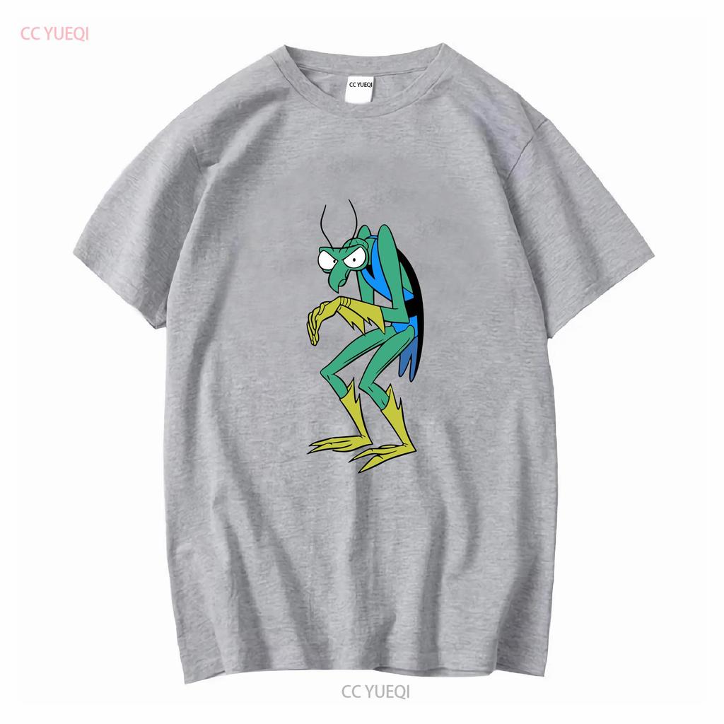 Zorak Ретро Мультяшный Персонаж Поношенный Вид Футболка винтажная Стиранный Растянутый графический Топ Для Повседневной Носки homme Универсальный Стильный