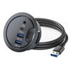 USB 3.0 концентратор для чтения карт памяти 3/4 порта USB настольный разветвитель док-станция док-станция для чтения карт памяти для настольного ПК стол