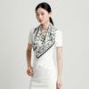 100% Mulberry Silk Scarf for Women - Korean Edition, Versatile Fashion Square Scarf