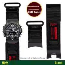 Для Casio G-SHOCK mudmaster GWG-1000/GB серии спортивный альпинизм нейлоновый холщовый ремешок для часов мужской аксессуар браслет