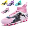 Large Size High-top Football Shoes Long Nails New Factory Student Football Shoes Broken Nails Shoes Men's and Women's Training Shoes