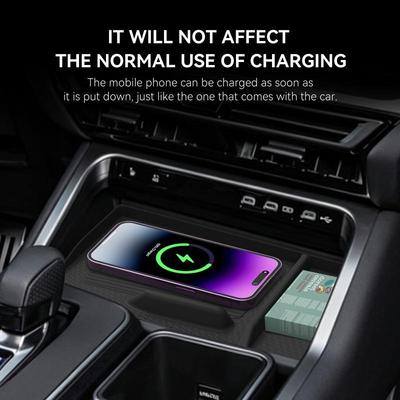 24-26 Lexus TX350/500H Беспроводное зарядное устройство Силиконовая противоскользящая накладка для защиты автомобиля