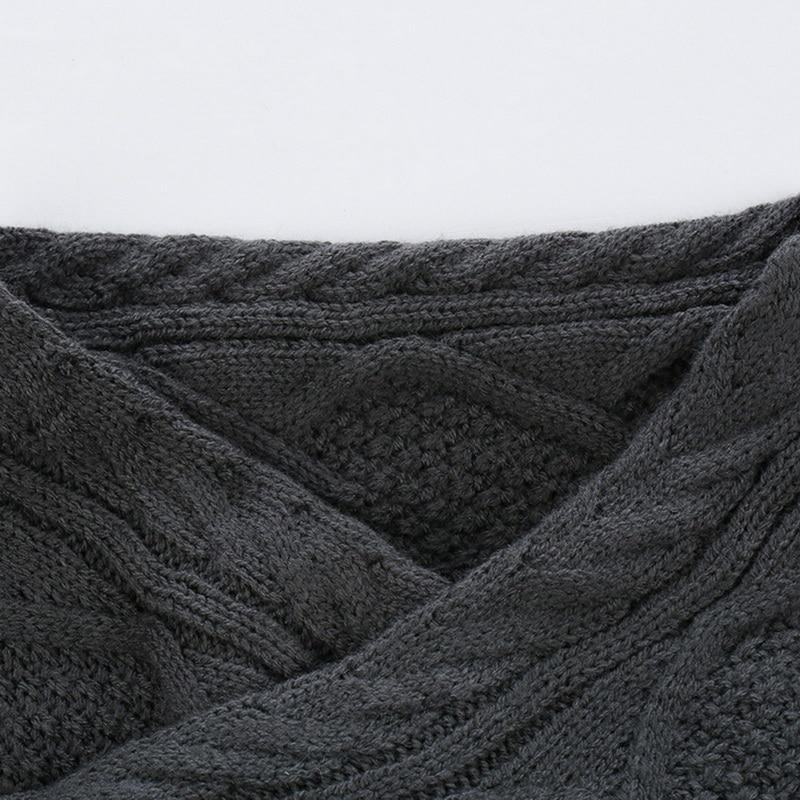 Мужской свитер с пряжкой, кардиган, зимний теплый толстый хедж-водолазка, вязаный джемпер, 2019