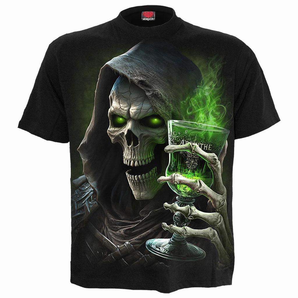 Spiral Direct Unisex Adult The Green Fairy Back Print T-Shirt