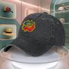 Rapid Sports Meeting Emblem Printed Baseball Cap For Men Women Retro Curved Brim Dad Hat Adjustable Duck Tongue Cap